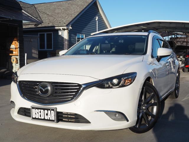 アテンザワゴン(マツダ) ＸＤ　Ｌパッケージ　車検Ｒ８年１１月　１年保証　４ＷＤ　６ＭＴ　ナビ　バックカメラ　パワーシート　シートヒーター　ＢＯＳＥサウンド 中古車画像