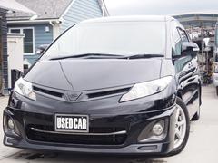 エスティマ アエラス 車検整備付き 4WD 両側パワスラ ナビ 地デジ オートエアコン 中古車画像