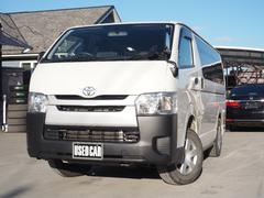 ハイエースバン ロングDX 1年保証 車検整備付き 記録簿(H28.H29.H30.R1.R2.R3.R4.R5.R6) オートマ ディーゼル ナビ バックカメラ テレビ Bluetooth音楽 3名乗り 中古車画像