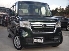 N-BOX L 車検R9年3月 1年保証 記録簿 ナビ TV Bluetooth 前席シートヒーター クルコン 左側パワスラ スマートキー×2 中古車画像