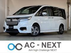 ステップワゴンスパーダ e:HEVスパーダ G・EX ホンダセンシング 純正9型ナビ バックモニター フリップダウンモニター 両側電動スライド 前後ドライブレコーダー LEDライト アダプティブクルーズコントロール 衝突被害軽減 レーンキープ シートヒーター ETC2.0 中古車画像