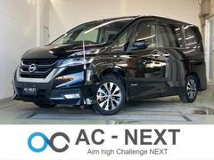 セレナ ハイウェイスター プロパイロットエディション 純正8インチナビ 純正フリップダウン 両側電動スライドドア プロパイロット ACC 障害物センサー LEDヘッドライト バックカメラ フルセグ CD DVD Bluetooth ステアリングスイッチ 中古車画像