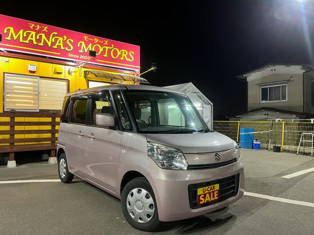 スペーシア(スズキ) G 1年保証付 4WD CD アイドリングストップ シートヒータ 中古車画像
