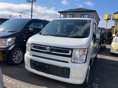 ワゴンR ハイブリッドFX 4WD ドライブレコーダー ETC ナビ TV キーレスエントリー アイドリングストップ シートヒーター ベンチシート CVT 盗難防止システム ABS ESC CD アルミホイール 衝突安全ボディ 中古車画像