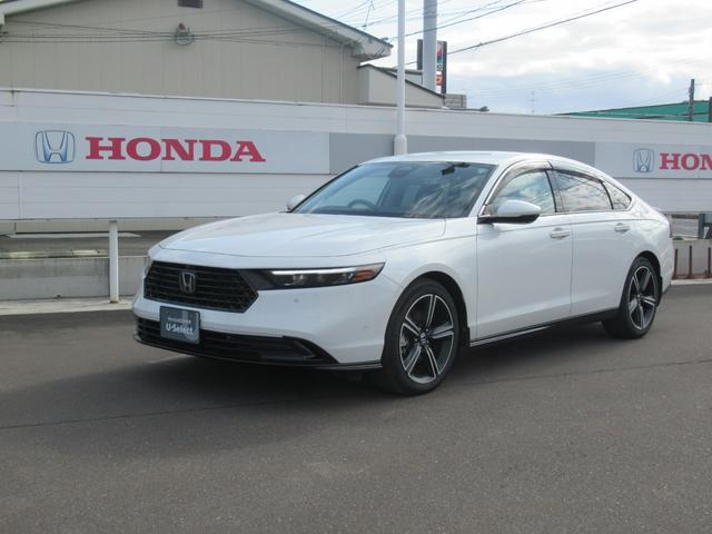 アコード e:HEV 純正ナビ フルセグTV HondaSENSING 障害物センサー Google搭載デジタルサービス対応 Bluetooth接続 純正18インチアルミホイール 電動シート ETC2.0(1枚目)