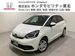 フィット e:HEVホーム 中古スタッドレスタイヤ、純正ナビディスプレー、ドライブレコーダー前後装着+ETC付 当社デモカー 中古車画像
