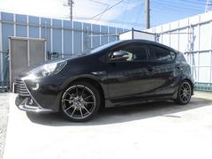 アクア G G’s 純正ナビ&フルセグテレビ&DVD再生&Bluetooth バックカメラ ETC 専用フルエアロ&17インチメッキアルミホイール スマートキー&プッシュスタート クルーズコントロール ハーフレザーシート 中古車画像