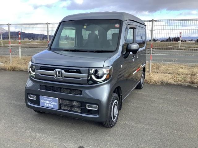 Ｎ－ＶＡＮ＋スタイル ファン・ターボホンダセンシング　４ＷＤ　ＥＴＣ　スマートキー　衝突被害軽減システム　両側スライドドア　ＬＥＤ　ターボ　メモリーナビ　フルセグ　バックカメラ（1枚目）