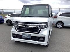 N-BOXカスタム EX 4WD ETC HondaSENSING スマートキー クリアランスソナー シートヒーター 両側電動スライドドア エンジンスターター メモリーナビ フルセグ 中古車画像