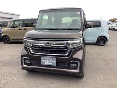 N-BOXカスタム L 4WD スマートキー ETC 片側電動スライドドア クリアランスソナー シートヒーター メモリーナビ バックカメラ フルセグ 中古車画像