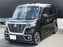 スズキ スペーシアカスタム ハイブリッドＸＳ　４ＷＤ　衝突被害軽...