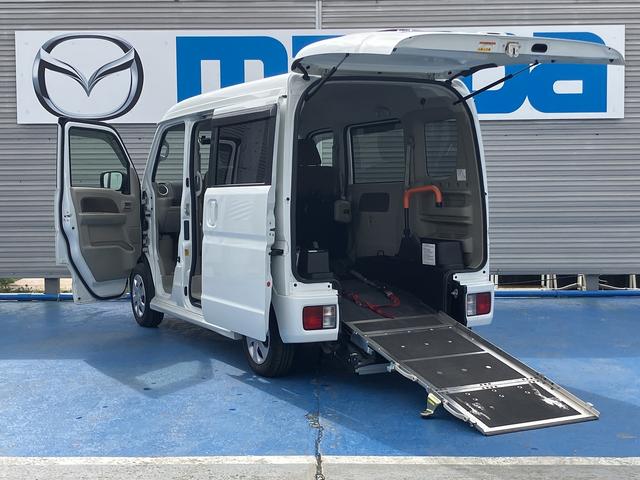 ＮＶ１００クリッパーリオ チェアキャブ車いす移動車　４ＷＤ　車いす用スロープ　電動ウインチ　手摺り　リヤヒーター　シートヒーター　社外ＳＤナビ　バックカメラ　ドラレコ　分割可倒式リヤシート　スライドドアクローザー　スマートキー（1枚目）