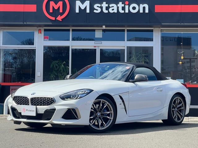 ＢＭＷ Ｚ４ Ｍ４０ｉ　１オーナー　アダプティブクルーズＣ　コンフォートパッケージ　ヘッドアップディスプレイ　１９インチアルミ　ＬＥＤヘッドライト　バックカメラ　電動ソフトトップ　電動シート　衝突軽減ブレーキ　ミラー型ＥＴＣ