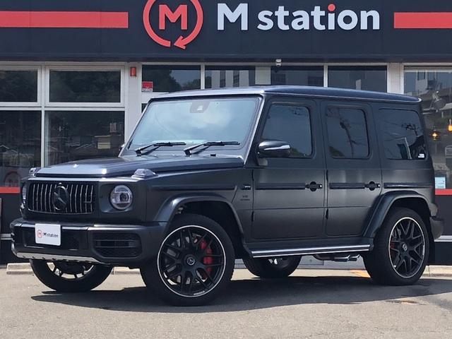 Ｇクラス(AMG) Ｇ６３　ＡＭＧレザーエクスクルーシブパッケージ　ナイトパッケージ仕様　ＯＰＡＭＧ２２インチアルミホイール　マグノナイトブラック　ガラススライディングルーフ　ブルメスター 中古車画像