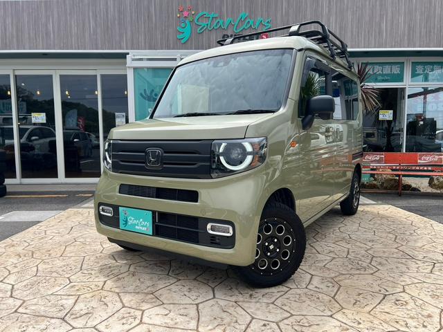 Ｎ−ＶＡＮ(ホンダ) ＋スタイルファンターボ　ホンダセンシング／リフトアップカスタム仕様／ＸＴＲＥＭＥ−Ｊ１４インチアルミ 中古車画像