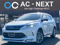 ハリアーハイブリッド プレミアム アルパイン10インチナビ TRDフルエアロ バックカメラ フルセグ Bluetooth ACC ETC ドラレコ ハーフレザーシート パワーシート パワーバッグドア スマートキー オートエアコン 中古車画像