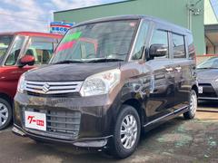 スペーシア Xリミテッド 4WD バックカメラ 両側電動スライドドア ナビ 衝突被害軽減システム オートライト HID スマートキー アイドリングストップ 電動格納ミラー シートヒーター ベンチシート CVT 盗難防止システム 中古車画像