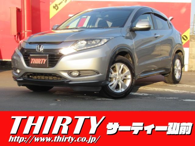 ヴェゼル(ホンダ) ハイブリッドＸ　４ＷＤ／禁煙車／衝突軽減ブレーキ／純正インターナビ／フルセグ／純正アルミホイール／リ 中古車画像