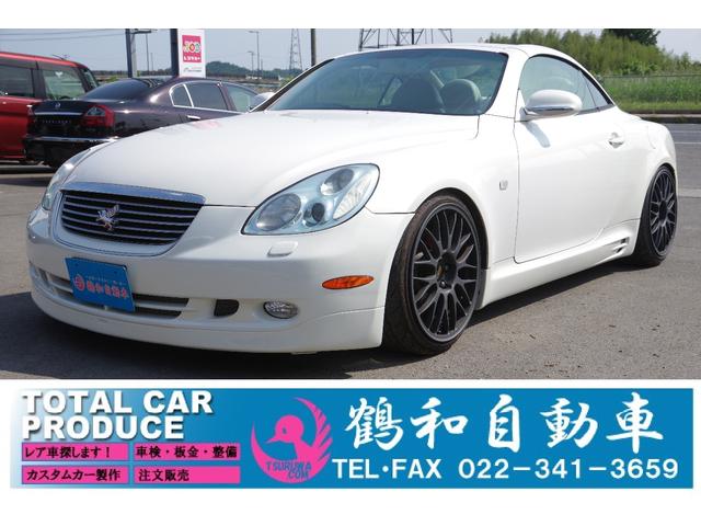 ソアラ(トヨタ) ４３０ＳＣＶ　オープンカー　ローダウン　エアロ　社外ホイール 中古車画像