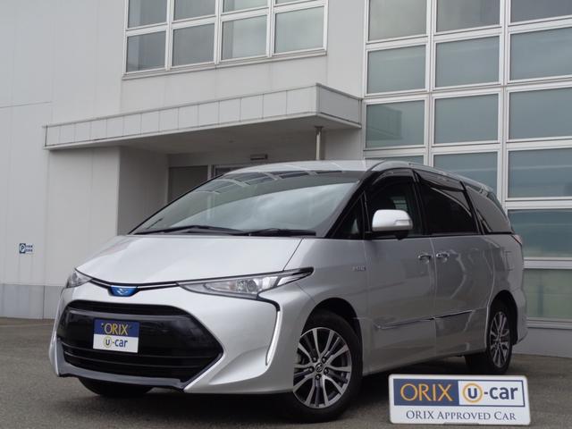 トヨタ エスティマハイブリッド アエラス　４ＷＤ　ＥＴＣ　バックカメラ