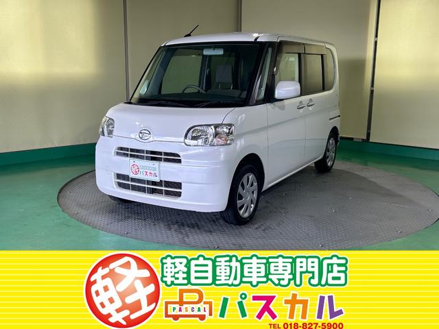 ダイハツ タント Ｘリミテッド　４ＷＤ　助手席側電動スライドドア　ワンセグナビ　バックカメラ　オートエアコン　エンジンスターター　衝突安全ボディ　盗難防止装置