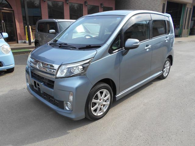 ムーヴ(ダイハツ) カスタム　Ｘ　ＳＡ　４ＷＤ　ＥＴＣ　ナビ　ワンセグＴＶ　エンジンスターター 中古車画像