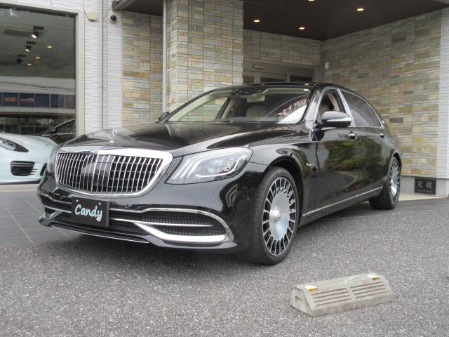 マイバッハSクラス（メルセデス・マイバッハ）Ｓ５６０　４マチック　メルセデス　マイバッハ５６０　４ＭＡＴＩＣ　ＬＨＤ　外装オブシディアンブラック　内装シルクベージュ　記録簿５枚全てディーラー整備　後席モニター　パノラマルーフ　デジーノスタイルパッケージ　リモコン有り 中古車画像