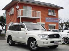 ランドクルーザー100 VXリミテッド Gセレクション 4WD ナビ シートヒーター 前席パワーシート サンルーフ タイミングベルト交換済み ドアバイザー 点検記録簿あり 中古車画像