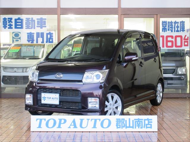 カスタム RS 4WD ターボ スマートキー ナビ TV DVD再生 ETC 無修復歴 保証付(1枚目)