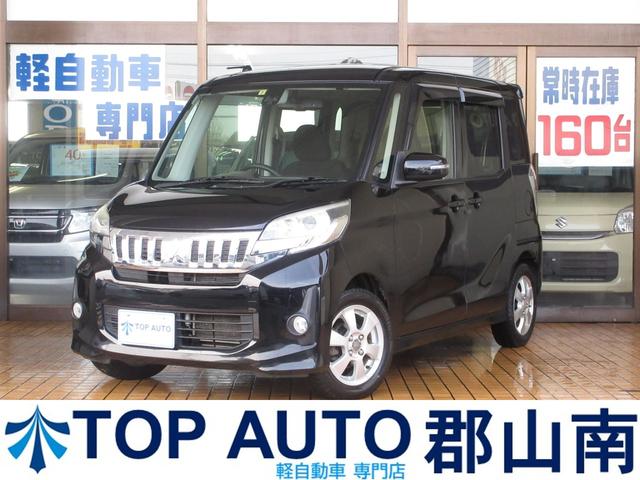 ｅＫスペースカスタム(三菱) カスタムＧ　ｅ−アシスト　４ＷＤ　電動スライドドア　スマートキー　ナビ　ＴＶ 中古車画像