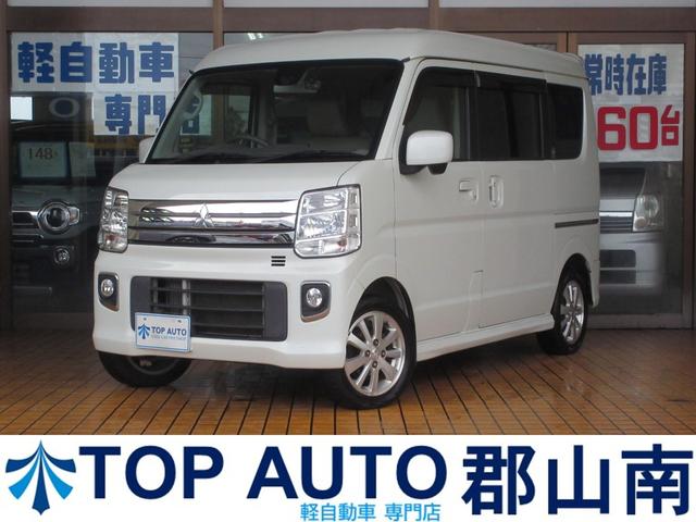 タウンボックス(三菱) Ｇ　４ＷＤ　ターボ　電動スライドドア　衝突軽減ブレーキ　シートヒーター　ＣＤ　Ｂｌｕｅｔｏｏｔｈ　ＵＳＢ　ＨＩＤ　ＥＴＣ　ドライブレコーダー　プッシュスタート　横滑り防止　フォグライト　オートライト 中古車画像