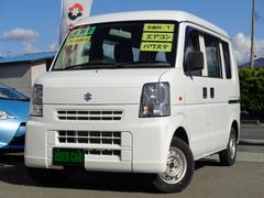 エブリイ PA ハイルーフ 4WD 5速マニュアル エアコン パワステ 集中ドアロック FM/AMラジオ ハイルーフ 運転席&助手席エアバッグ 中古車画像
