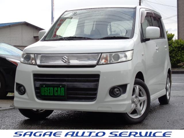 ワゴンＲスティングレー(スズキ) Ｘ　４ＷＤ　プッシュスタート　エンジンスターター　ＨＤＤナビ　フルセグ　ＣＤ　ＤＶＤ　Ｂｌｕｅｔｏｏｔｈ　電動格納ミラー　シートヒーター　ＨＩＤ　フォグランプ　Aftermarketアルミホイール　エアバッグ　盗難防止装置 中古車画像