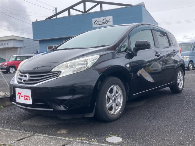 ノート(日産) Ｘ　ＤＩＧ−Ｓ　ＥＴＣ　ナビ　ＴＶ　アルミホイール　スマートキー　アイドリングストップ　電動格納ミラー　ＣＶＴ　盗難防止システム　衝突安全ボディ　ＡＢＳ　ＥＳＣ　ＣＤ　ミュージックプレイヤー接続可　エアコン 中古車画像