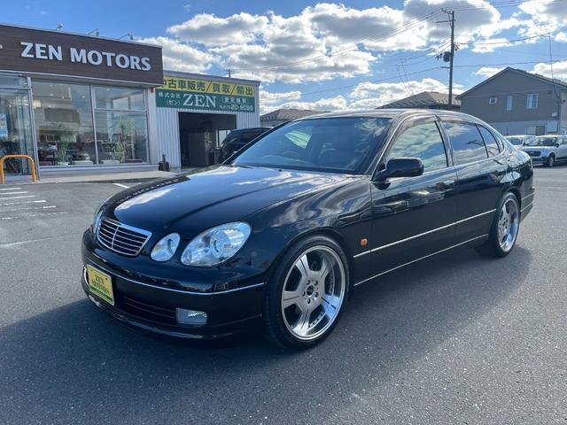 アリスト S300ウォールナットパッケージ ナビ アルミ パワーシート シートヒーター ETC(1枚目)