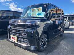 タント カスタムRS 4WD ETC バックカメラ 両側電動スライドドア クリアランスソナー 衝突被害軽減システム オートライト LEDヘッドランプ スマートキー アイドリングストップ シートヒーター ベンチシート CVT 中古車画像