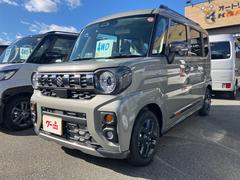 スペーシアギア ハイブリッドXZ 4WD 両側電動スライドドア クリアランスソナー オートクルーズコントロール レーンアシスト 衝突被害軽減システム オートライト LEDヘッドランプ スマートキー アイドリングストップ シートヒーター 中古車画像