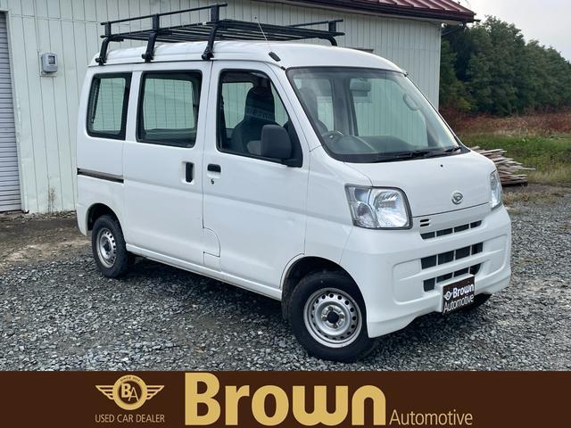 ハイゼットカーゴ(ダイハツ)  キャリアルーフ付/リアヒーター/MT車/運転席エアバッグ/助手席エアバック/エアコン/クーラー/パワステ/両側スライドドア/4WD 中古車画像