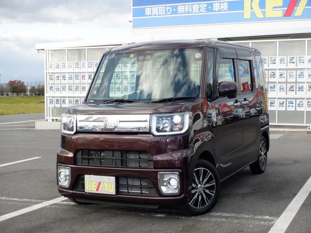 GターボSAIII 4WD 千葉県仕入 禁煙車 衝突軽減装置 両側電動スライド LEDライト スマートキー 純正SDナビ CD/DVD再生 12セグTV ブルートゥース USB ステアリモコン オートハイビーム 横滑防止(1枚目)