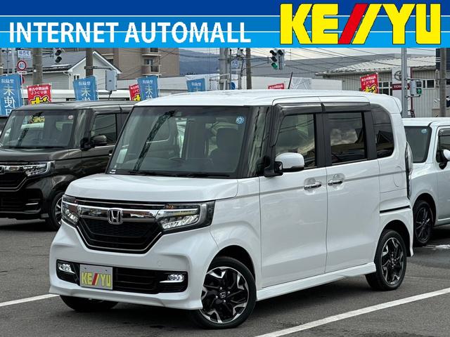 Ｎ−ＢＯＸカスタム(ホンダ) Ｇ・ＥＸターボホンダセンシング【４ＷＤ】エンジンスターター　【衝突軽減装置＆車線逸脱警告＆追従クルコ 中古車画像