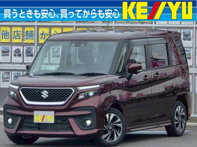 ソリオバンディット(スズキ) ハイブリッドMV【4WD】 【純正8型ナビ】【フルセグ&CD/DVD再生/BT/USB接続】【全方位モニター】【両側電動スライド】【追従クルコン】【前後ドラレコ】【LEDライト/フォグ】【シートヒーター】【オートエアコン】 中古車画像