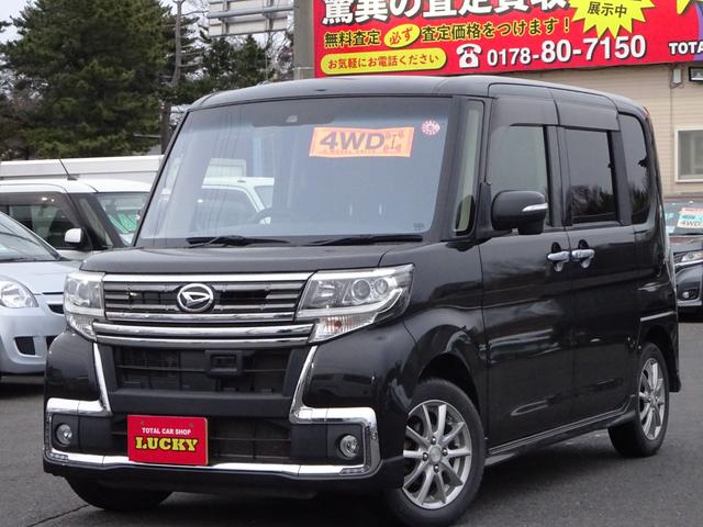 タント(ダイハツ) カスタムＲＳ　トップエディションＳＡＩＩ　４ＷＤ　両側電動スライド　ナビ　フルセグ　Ｂｌｕｅｔｏｏｔｈ 中古車画像