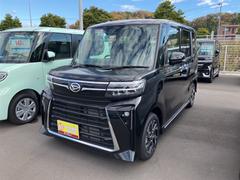 タント カスタムX 届け出済み未使用車 バックカメラ 両側電動スライドドア クリアランスソナー 衝突被害軽減システム オートライト LEDヘッドランプ スマートキー アイドリングストップ 電動格納ミラー 中古車画像