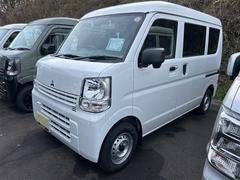 ミニキャブバン E 4WD 届け出済み未使用車 MT クリアランスソナー 両側スライドドア スマートキー オートライト ABS ESC エアコン パワーステアリング 運転席エアバッグ 助手席エアバッグ 中古車画像