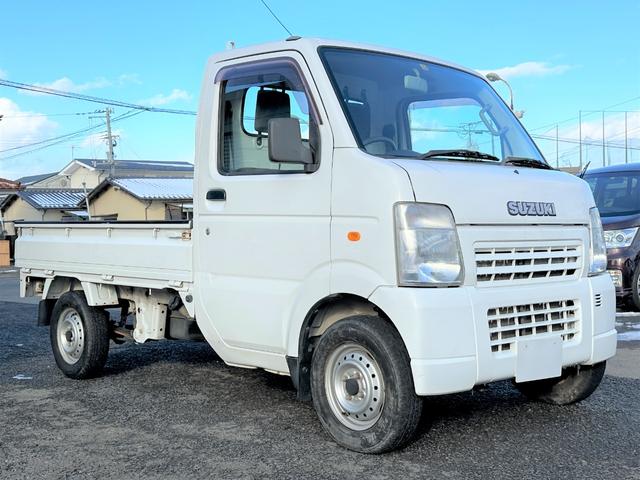 KC 1ヶ月保証 禁煙車 4WD MT エアコン TチェーンEG 修復歴あり 車検R7年2月(1枚目)