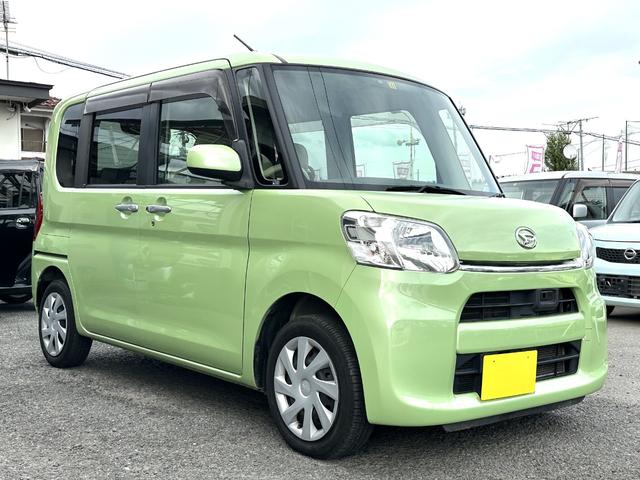 ダイハツ タント Ｘ　ＳＡ　１年保証　修復歴なし　禁煙車　ＥＴＣ　両側スライド・片側電動　衝突被害軽減システム　スマートキー　アイドリングストップ　ＣＶＴ　盗難防止システム　ＡＢＳ　ＣＤ　エアコン