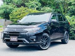 三菱　アウトランダーＰＨＥＶ　Ｇプラスパッケージ　新品ＴＯＹＯオープンカントリー　新品ナイトロパワー１８インチ　純正８インチナビ