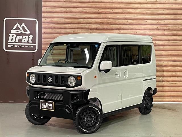 ＰＺターボ　４ＷＤ　ジムリィフェイス＆リアバンパーチェンジ５０２ファクトリー　約１．５インチリフトＵＰ　ロクサーニバトルシップネオ１４インチホイール　マックストレックエクストリームタイヤ　届出済未使用車