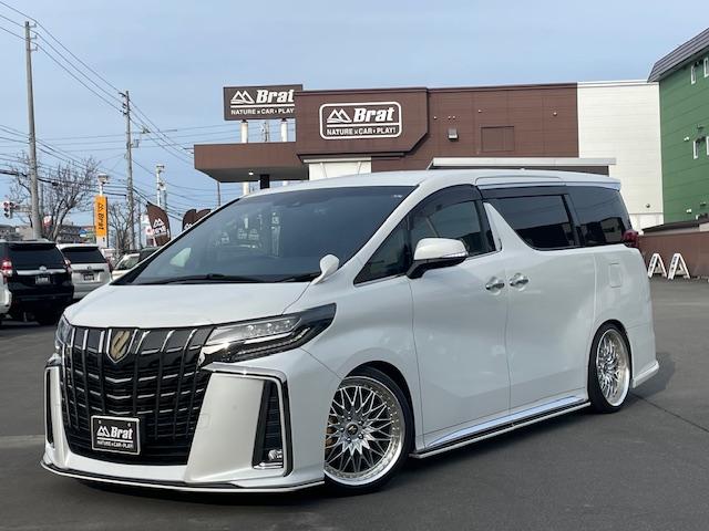 ２．５Ｓ　タイプゴールドＩＩ　トヨタセーフティセンス／純正ナビ／両側電動スライドドア／パワーバックドア／レーダークルーズコントロール／２０インチアルミホイール／ローダウン／社外エアロ／ハーフレザーシート／デジタルインナーミラー
