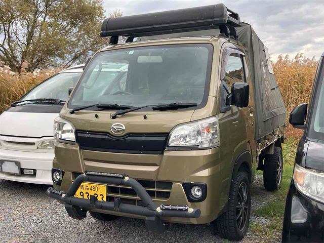 ハイゼットトラック(ダイハツ) エクストラ　４ＷＤ　Ｂｕｇｔｒｕｃｋ　バグトラック　幌　ＡＴ　キーレスエントリー　アルミホイール　エアコン　パワーウィンドウ　運転席エアバッグ　記録簿 中古車画像